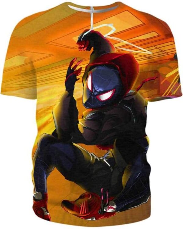 Spider-Man City Hunter - All Over Apparel - T-Shirt / S - www.secrettees.com