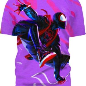 Spider-Man Colorful - All Over Apparel - T-Shirt / S - www.secrettees.com