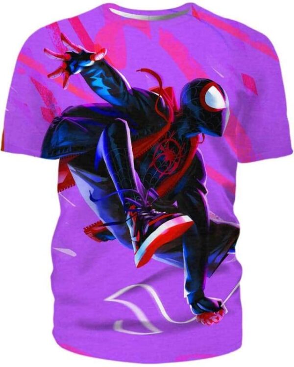 Spider-Man Colorful - All Over Apparel - T-Shirt / S - www.secrettees.com