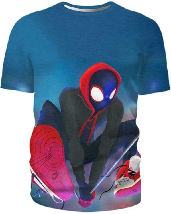 Spider Man: Into The Spider-Verse - All Over Apparel - T-Shirt / S - www.secrettees.com