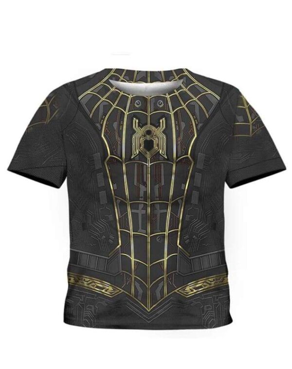 Spiderman No Way Home Costume Hoodie - All Over Apparel - Kid Tee / S - www.secrettees.com