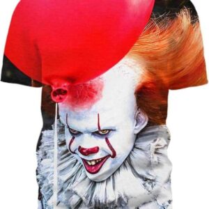 Spooky Clown - All Over Apparel - T-Shirt / S - www.secrettees.com