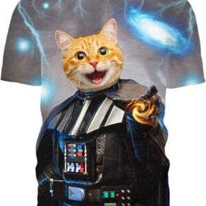 Star War Cat - All Over Apparel - T-Shirt / S - www.secrettees.com