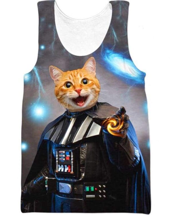 Star War Cat - All Over Apparel - Tank Top / S - www.secrettees.com