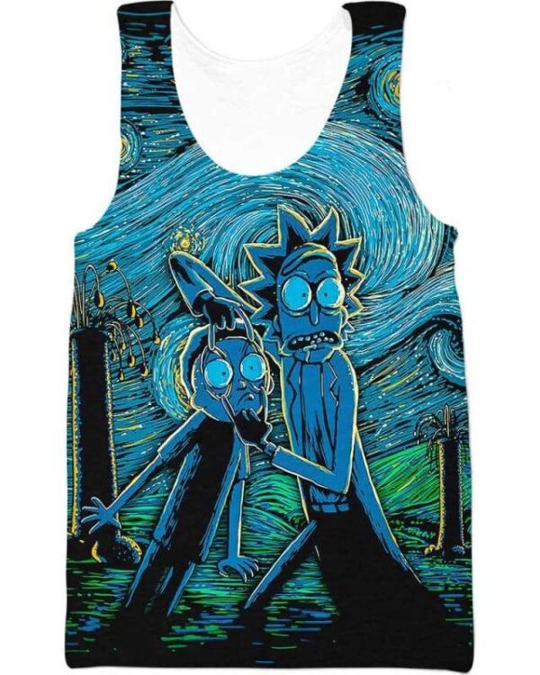 Starry Science - All Over Apparel - Tank Top / S - www.secrettees.com