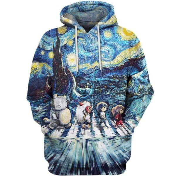 Starry Walk - All Over Apparel - Hoodie / S - www.secrettees.com