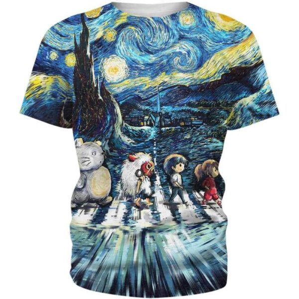 Starry Walk - All Over Apparel - T-Shirt / S - www.secrettees.com