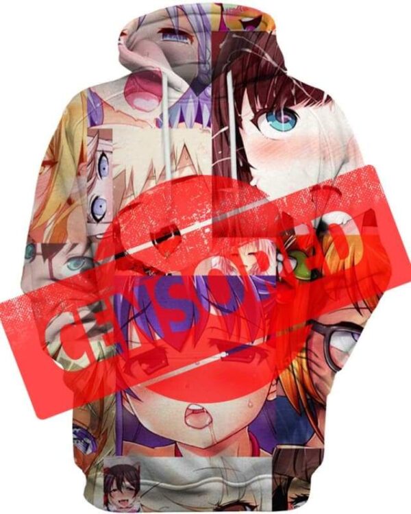 Stimulation Sexy Anime 3D all-over-print Hoodie T-shirt Sweater Tank
