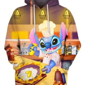 Stitch and Favorite Meal - All Over Apparel - Hoodie / S - www.secrettees.com