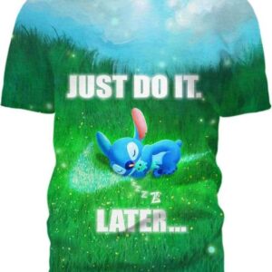 Stitch - Just Do It Later - All Over Apparel - T-Shirt / S - www.secrettees.com