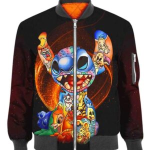 Stitch Paint Inside - All Over Apparel - Bomber / S - www.secrettees.com