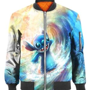 Stitch Surfing - All Over Apparel - Bomber / S - www.secrettees.com