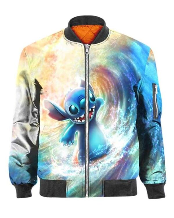 Stitch Surfing - All Over Apparel - Bomber / S - www.secrettees.com