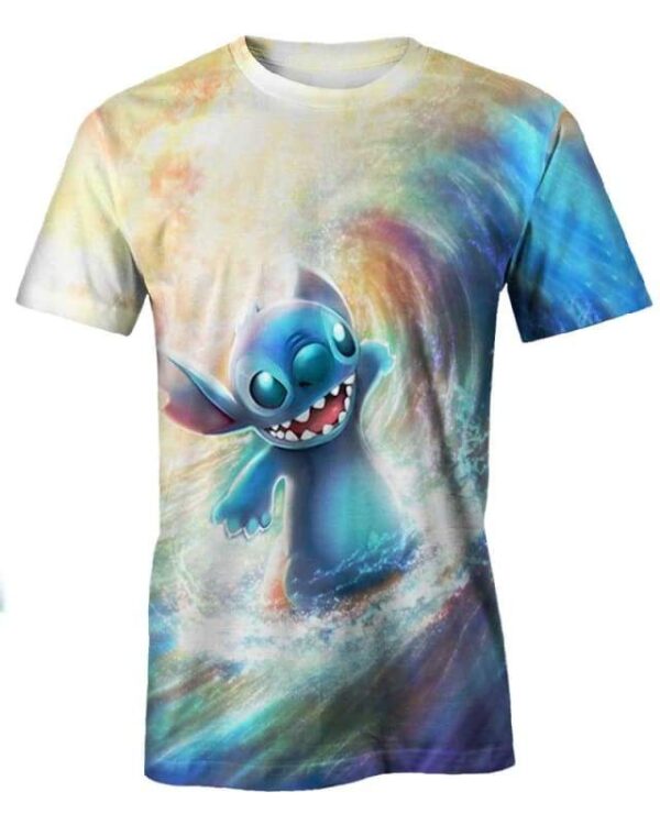 Stitch Surfing - All Over Apparel - T-Shirt / S - www.secrettees.com