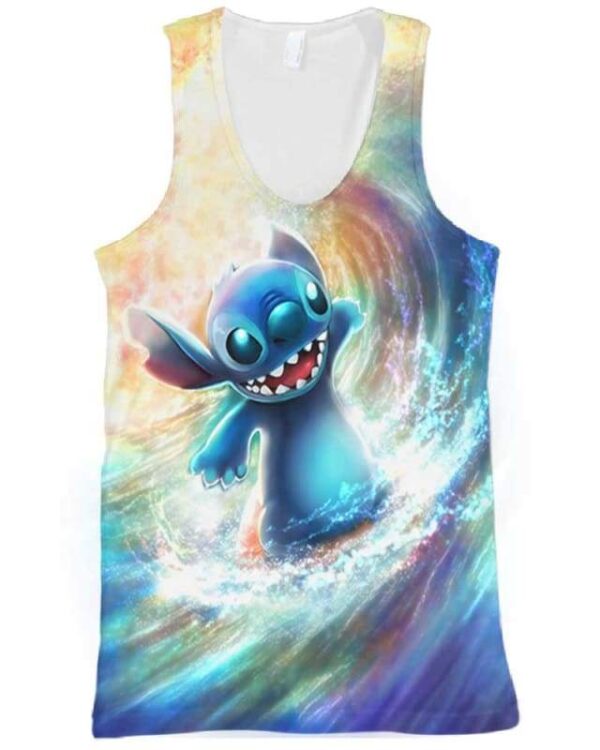 Stitch Surfing - All Over Apparel - Tank Top / S - www.secrettees.com