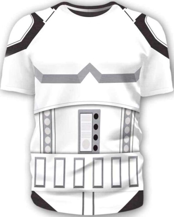 Stormtrooper Costume - All Over Apparel - Kid Tee / S - www.secrettees.com