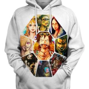 Straw Hat Pirates - All Over Apparel - Hoodie / S - www.secrettees.com