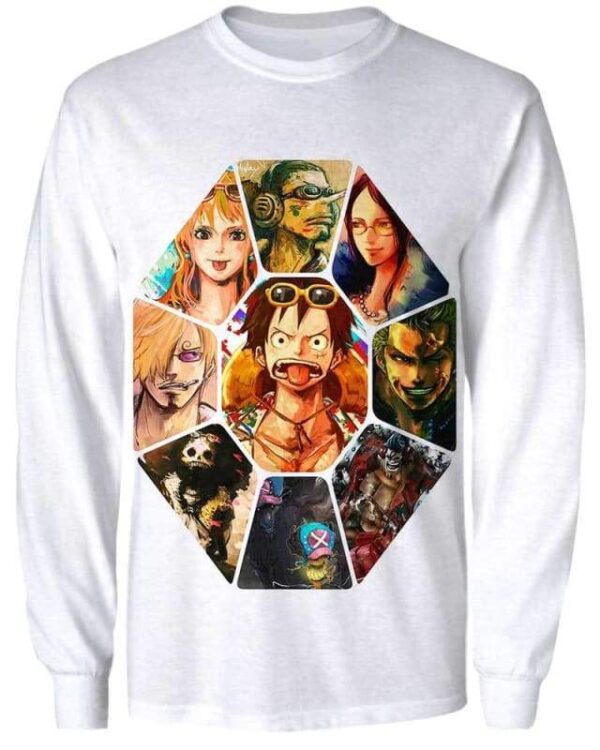 Straw Hat Pirates - All Over Apparel - Sweatshirt / S - www.secrettees.com