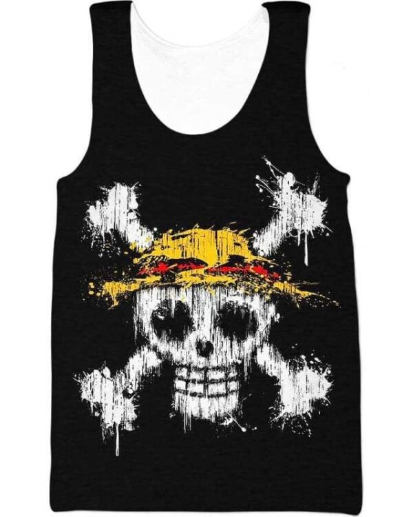 Straw Hat - All Over Apparel - Tank Top / S - www.secrettees.com