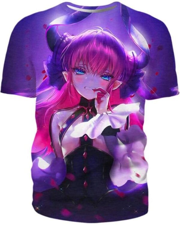 Stubborn Girl - All Over Apparel - T-Shirt / S - www.secrettees.com