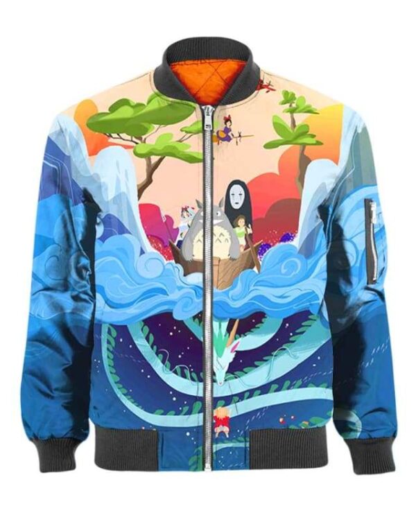 Studio Japan - All Over Apparel - Bomber / S - www.secrettees.com