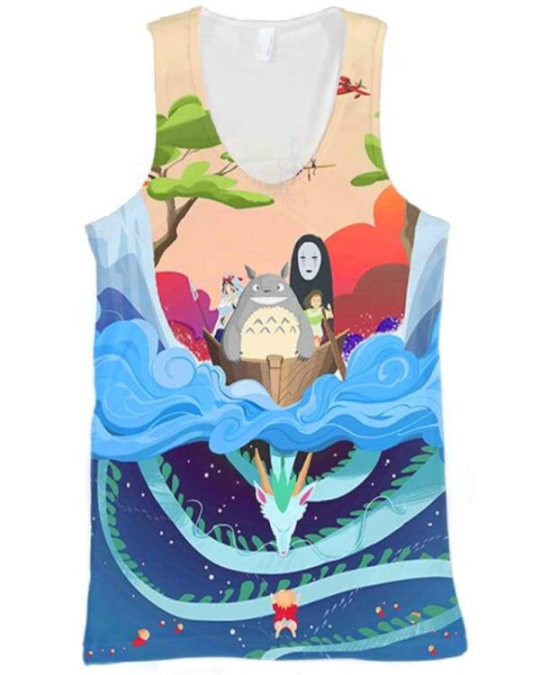 Studio Japan - All Over Apparel - Tank Top / S - www.secrettees.com