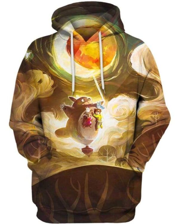 Summer Time - All Over Apparel - Hoodie / S - www.secrettees.com