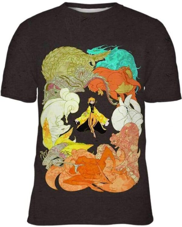 Summon Beasts - All Over Apparel - Kid Tee / S - www.secrettees.com