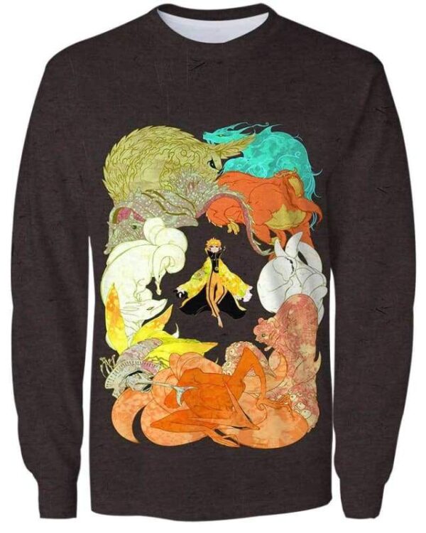 Summon Beasts - All Over Apparel - Sweatshirt / S - www.secrettees.com