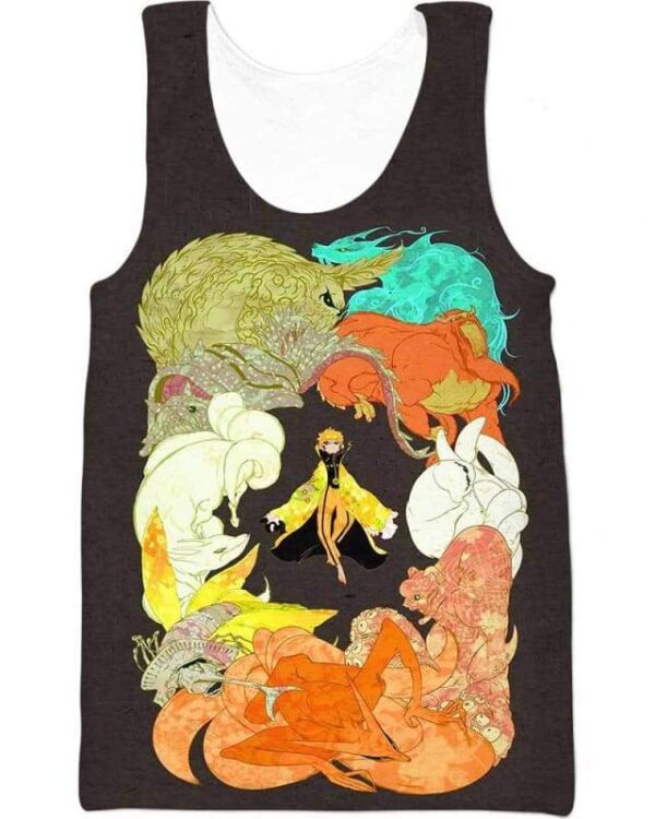 Summon Beasts - All Over Apparel - Tank Top / S - www.secrettees.com