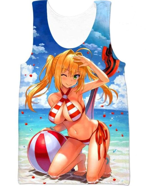 Sunny Beach - All Over Apparel - Tank Top / S - www.secrettees.com