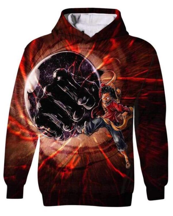 Super Fist - All Over Apparel - Kid Hoodie / S - www.secrettees.com