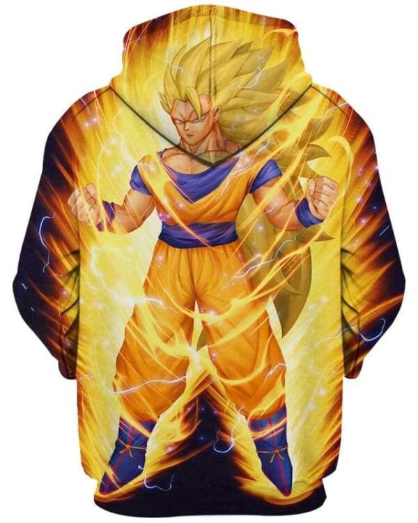 Super Saiyan Goku - All Over Apparel - www.secrettees.com