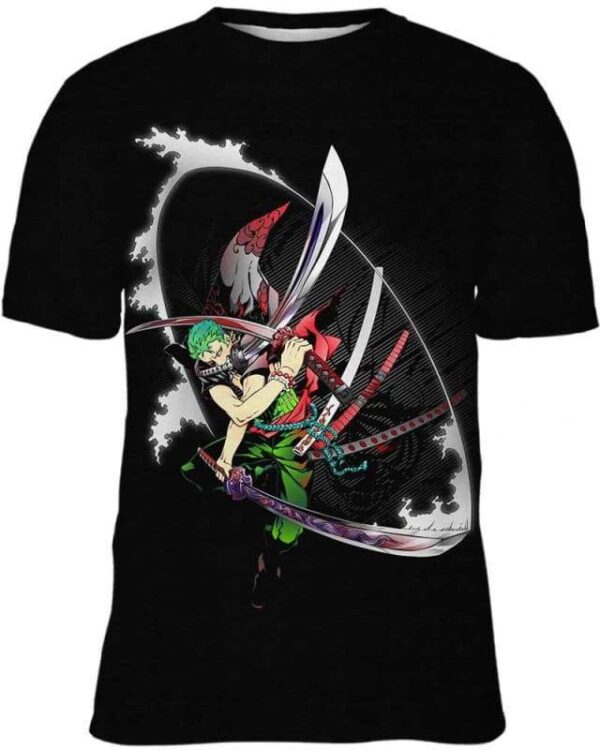 Swordsman - All Over Apparel - Kid Tee / S - www.secrettees.com