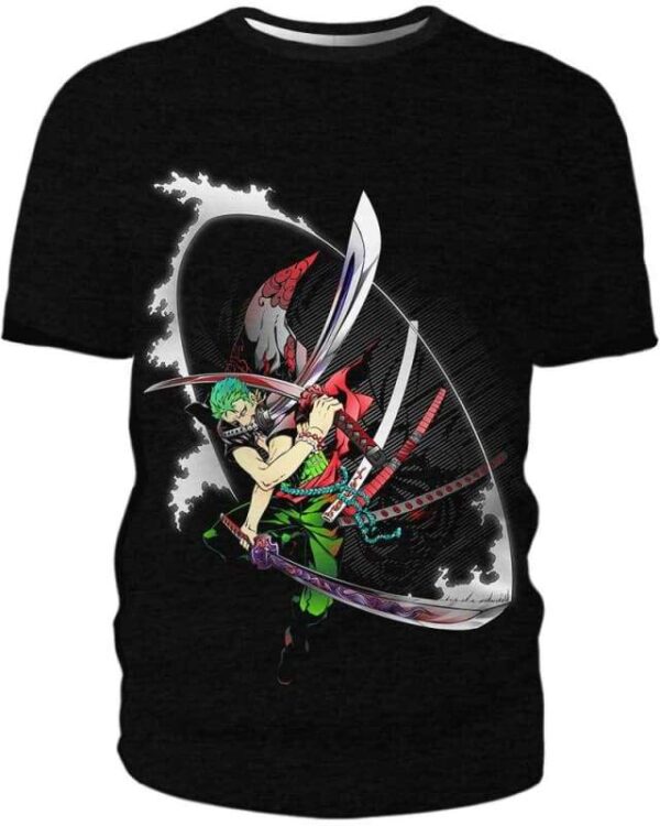 Swordsman - All Over Apparel - T-Shirt / S - www.secrettees.com