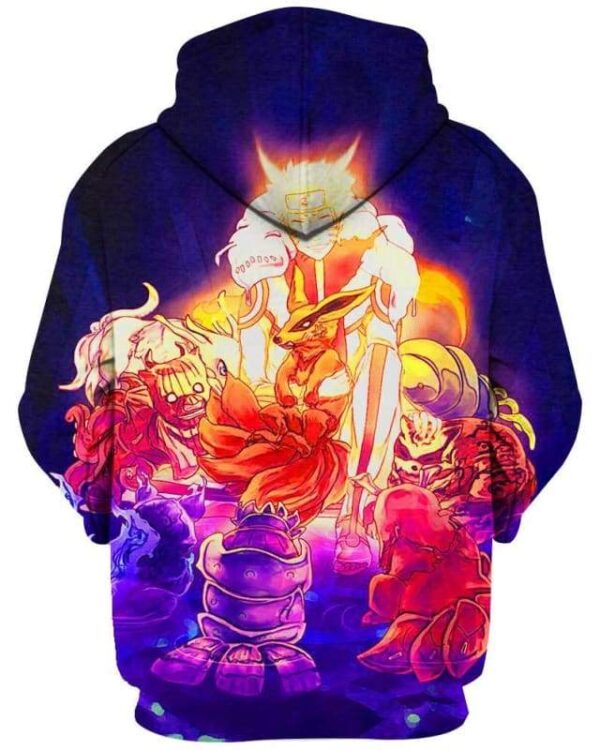 Tailed Beast - All Over Apparel - www.secrettees.com