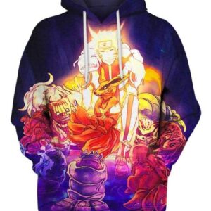 Tailed Beast - All Over Apparel - Hoodie / S - www.secrettees.com