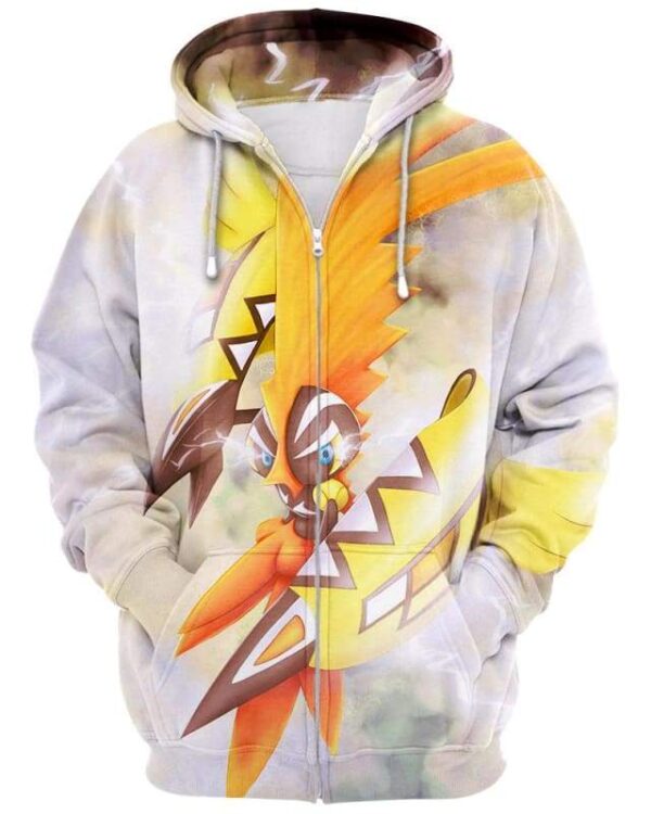 Tapu Koko - All Over Apparel - Zip Hoodie / S - www.secrettees.com