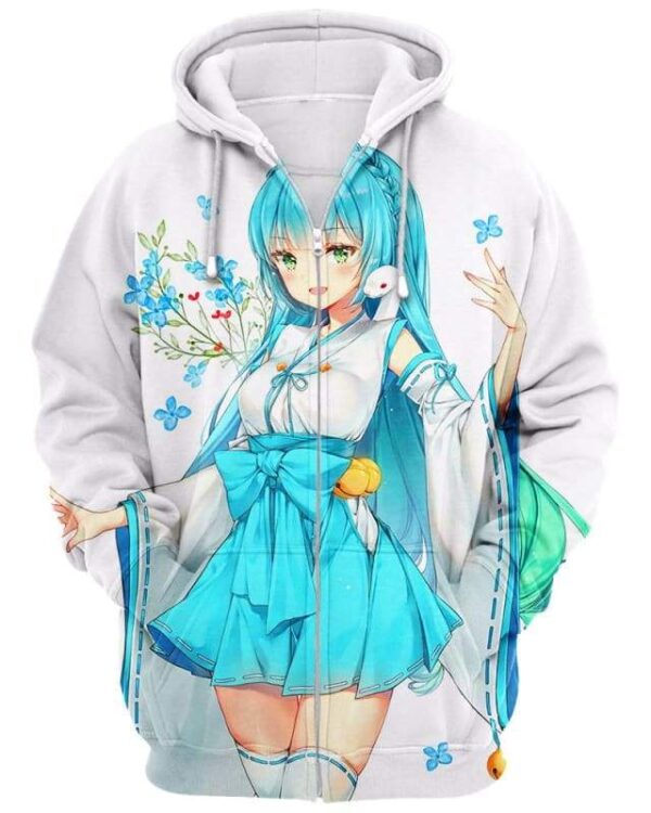 Tender Girl - All Over Apparel - Zip Hoodie / S - www.secrettees.com