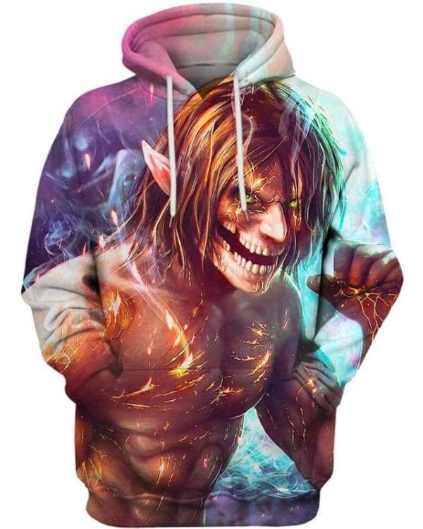 The Anger Of The Giant - All Over Apparel - Hoodie / S - www.secrettees.com