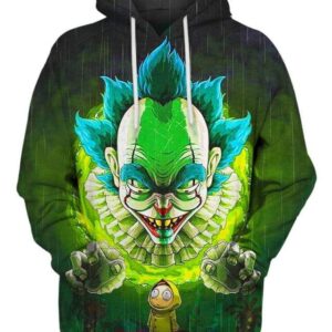 The Clown Is Back - All Over Apparel - Hoodie / S - www.secrettees.com