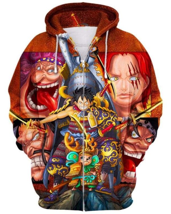 The Colorful Battle - All Over Apparel - Zip Hoodie / S - www.secrettees.com