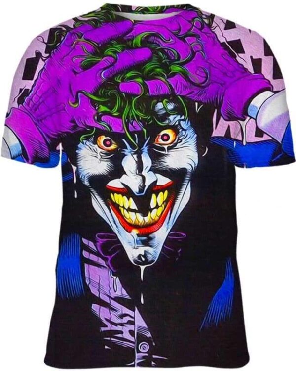 The Crazy Smile - All Over Apparel - Kid Tee / S - www.secrettees.com