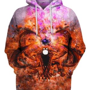 The Demon Fox - All Over Apparel - Hoodie / S - www.secrettees.com