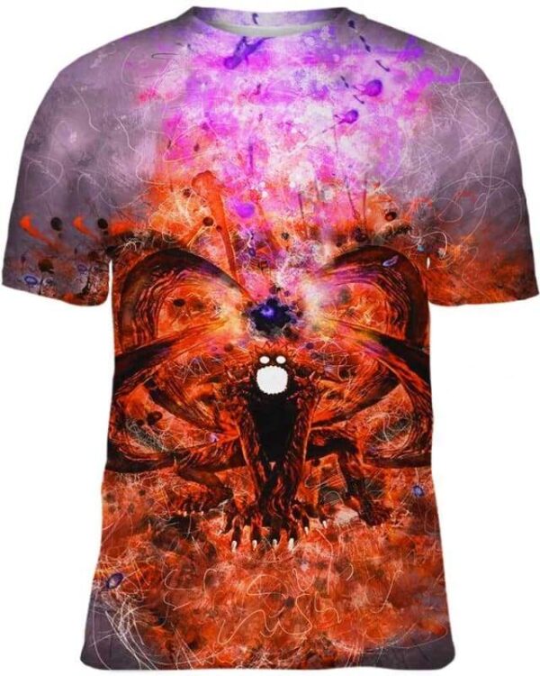 The Demon Fox - All Over Apparel - Kid Tee / S - www.secrettees.com