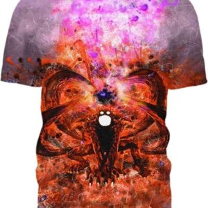 The Demon Fox - All Over Apparel - T-Shirt / S - www.secrettees.com