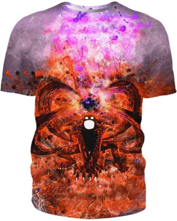 The Demon Fox - All Over Apparel - T-Shirt / S - www.secrettees.com