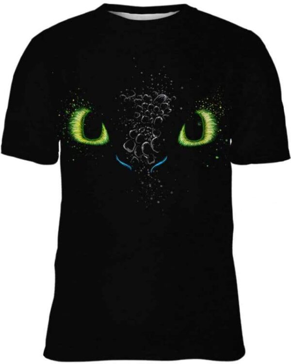 The Eyes of the Night - All Over Apparel - Kid Tee / S - www.secrettees.com