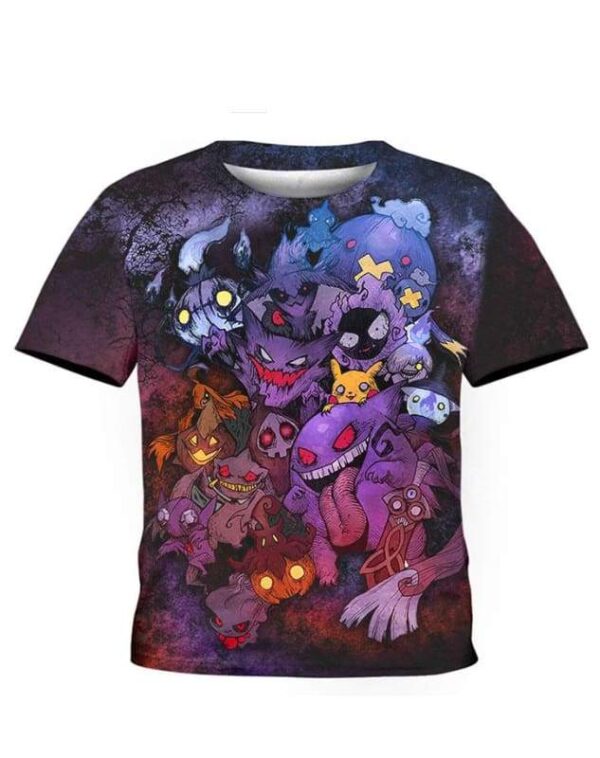 The Ghost Squad - All Over Apparel - Kid Tee / S - www.secrettees.com