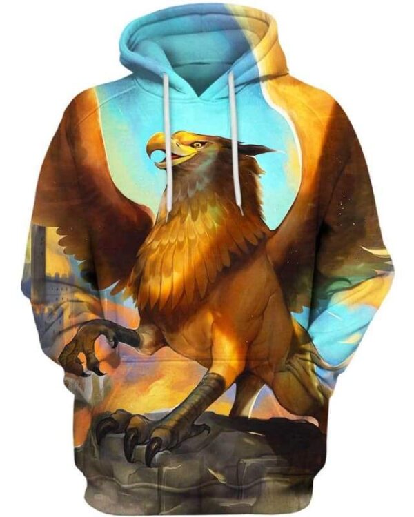 The Griffin - All Over Apparel - Hoodie / S - www.secrettees.com
